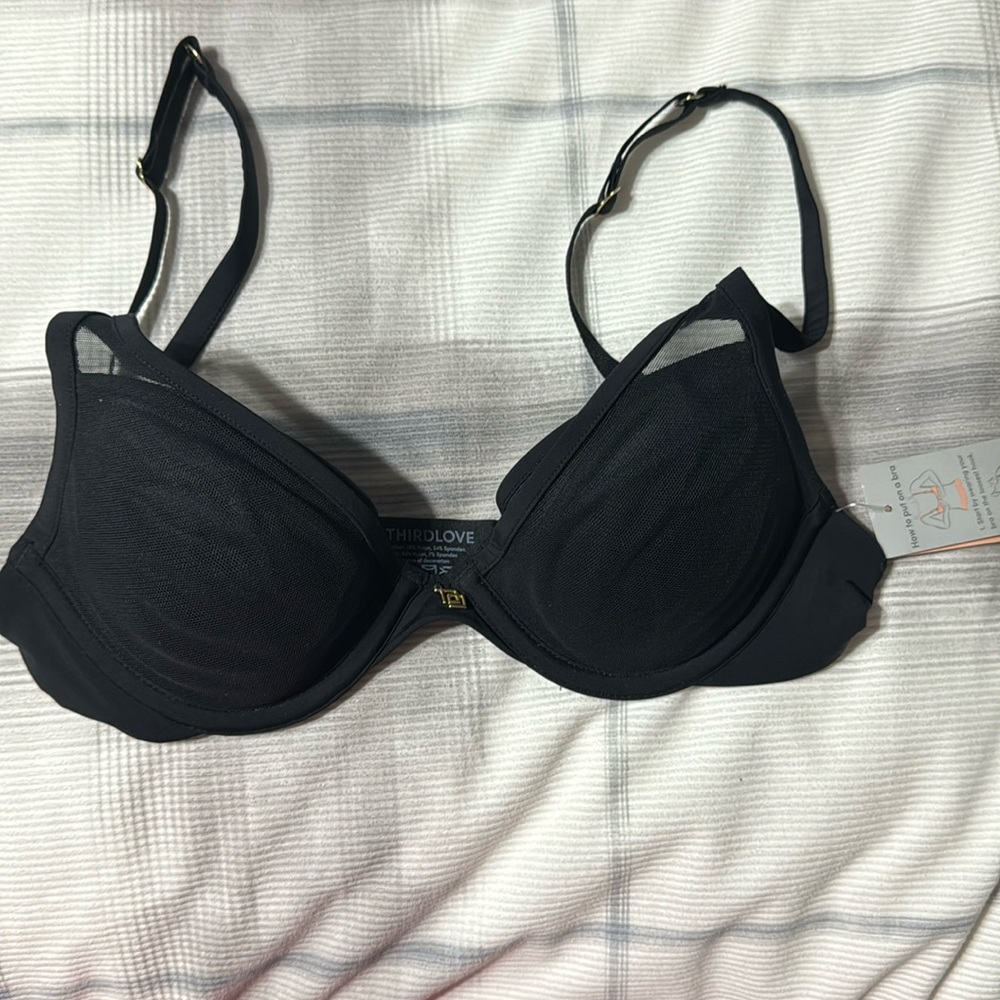 Third Live lightly padded bra size 30B new with tags